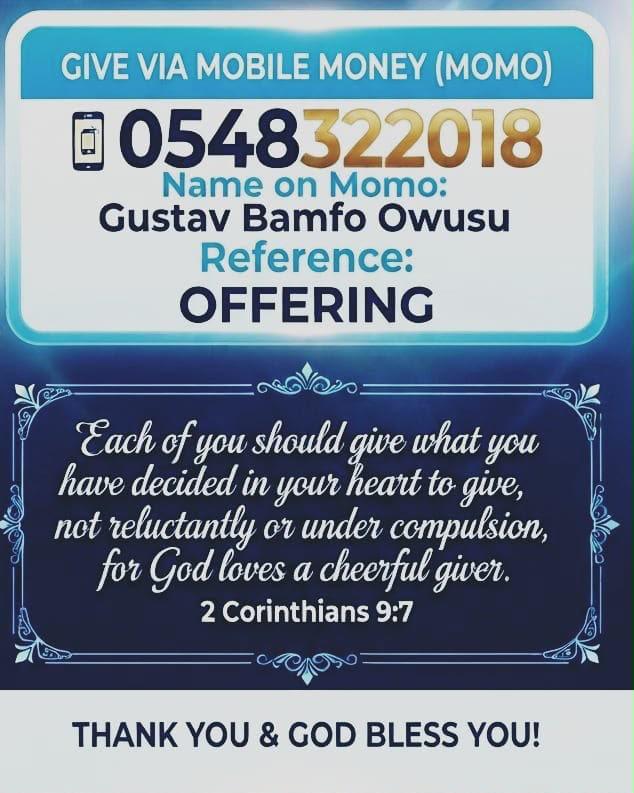 Mobile Money Giving